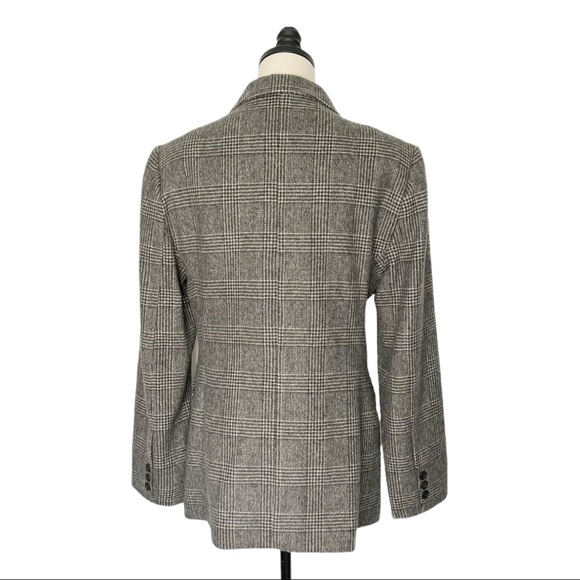 Bloomingdale’s Glen Check Plaid Cashmere Blazer | 10 - Picture 5 of 8